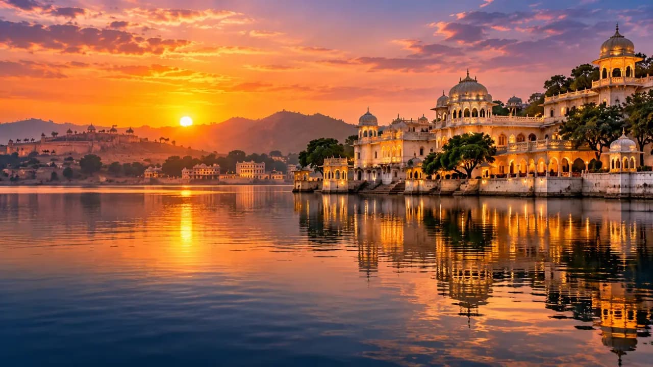 Rajasthan Tour Package scenic mountain tour banner