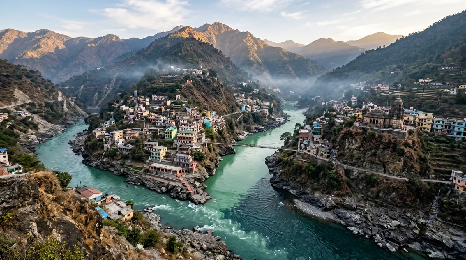 Char Dham Yatra scenic tour route
